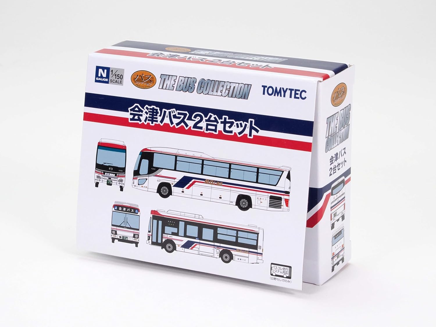 TOMYTEC The Bus Collection Aizu Bus Set of 2 - BanzaiHobby