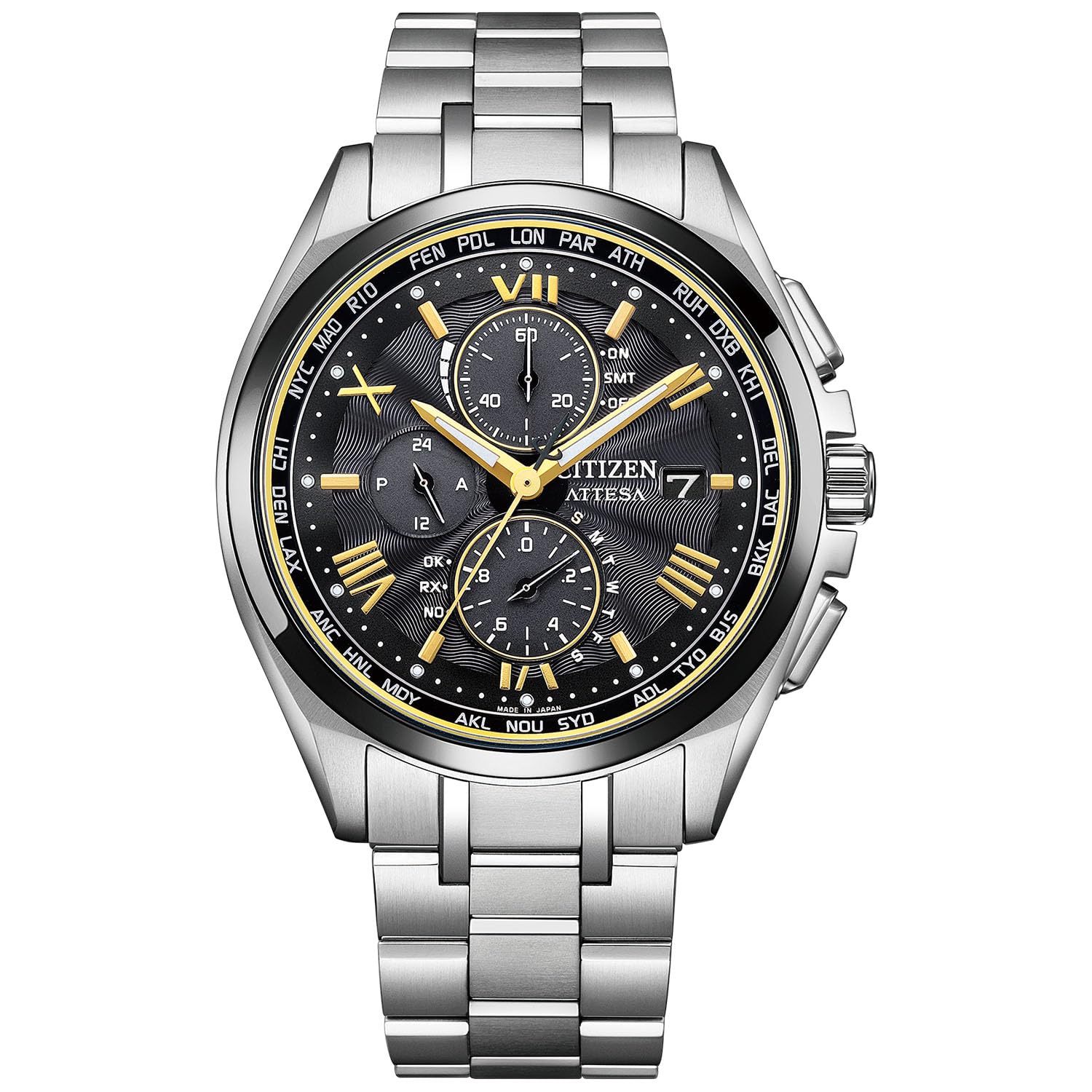 CITIZEN] 腕時計 ATTESA (電波時計/防水/軽量) AT8244-57E 限定 