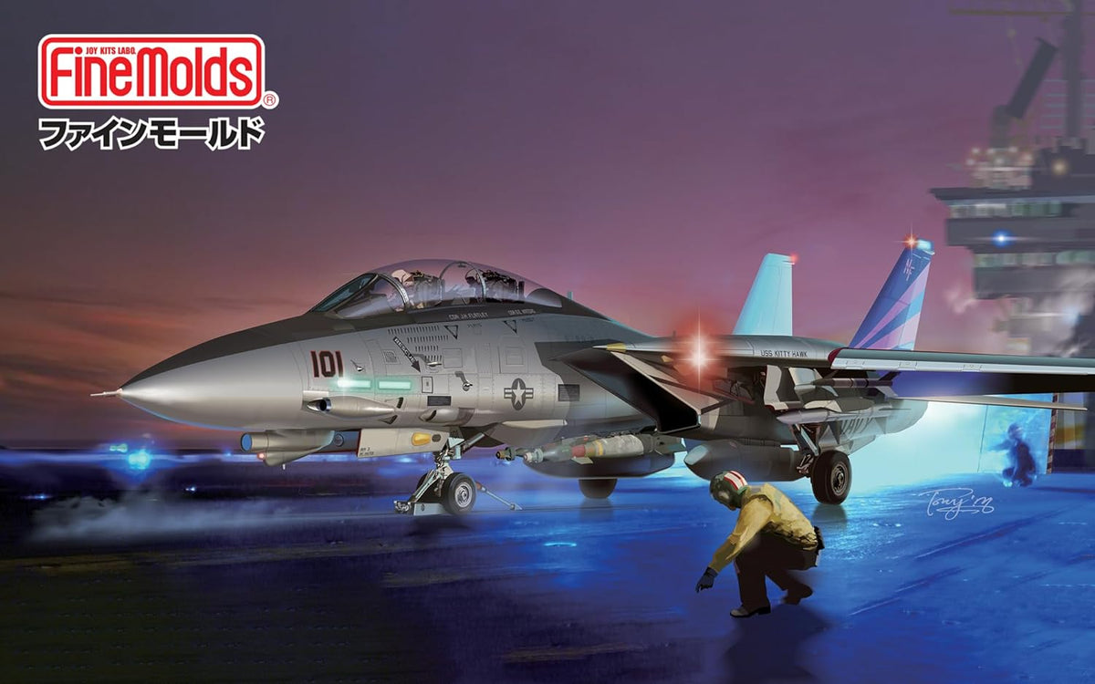 Fine Molds FX09 1/72 US Navy F-14A Tomcat Bombcat - BanzaiHobby