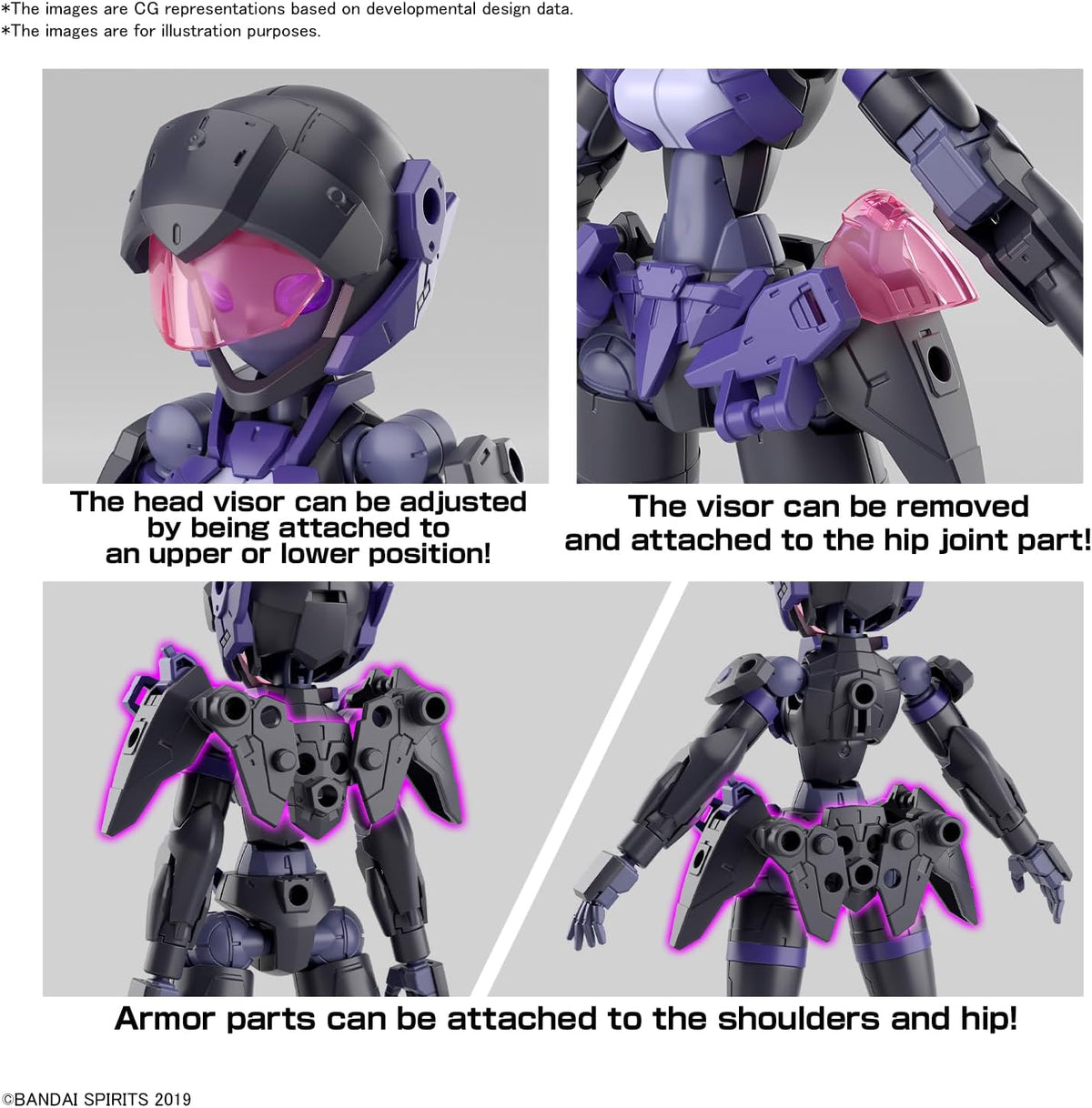 Bandai 1/144 30MM EXM-H15E Acerby (Type-E) - BanzaiHobby