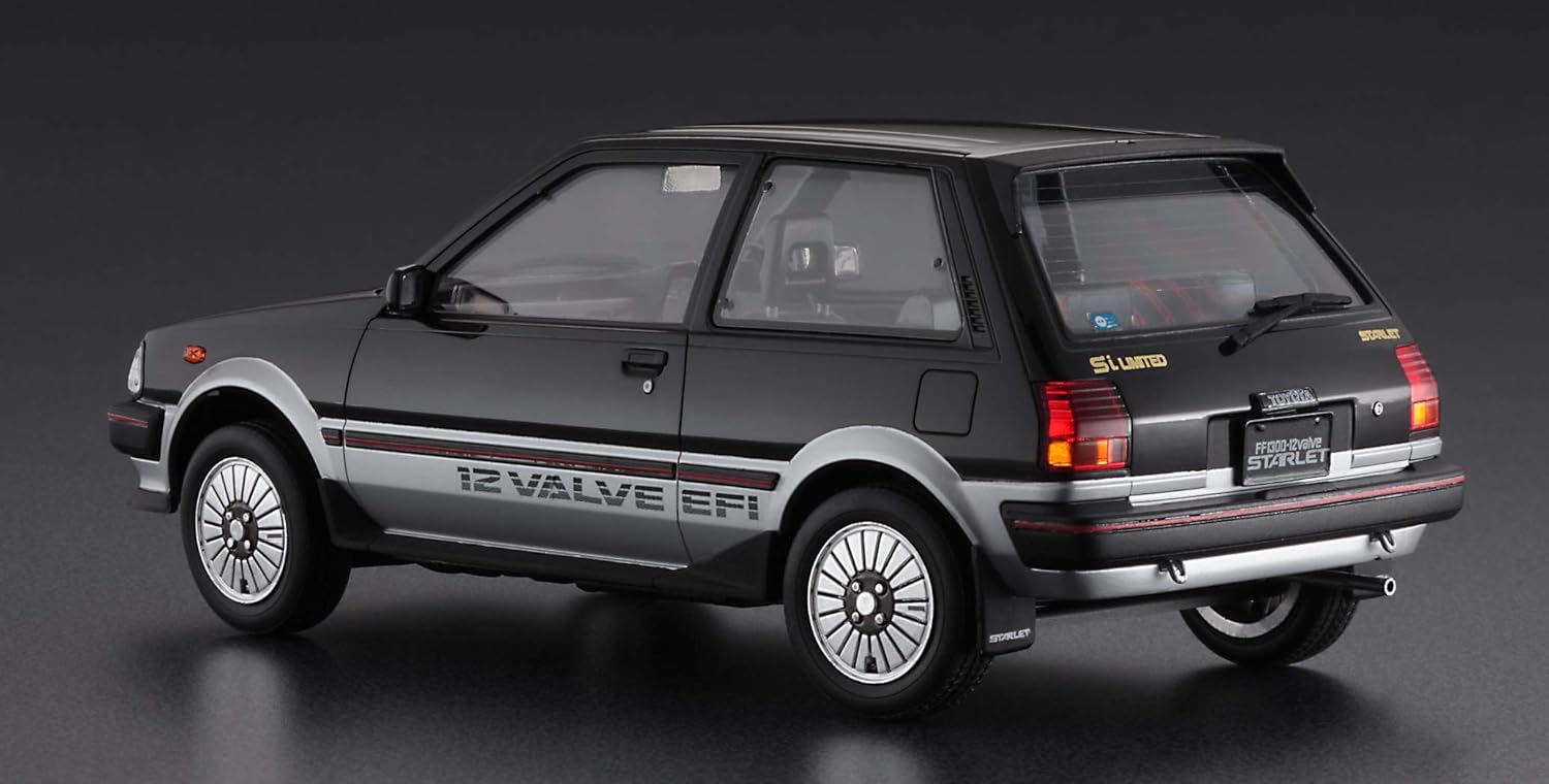 Hasegawa 20425 1/24 Toyota Starlet EP71 Si Limited (3 Doors) - BanzaiHobby