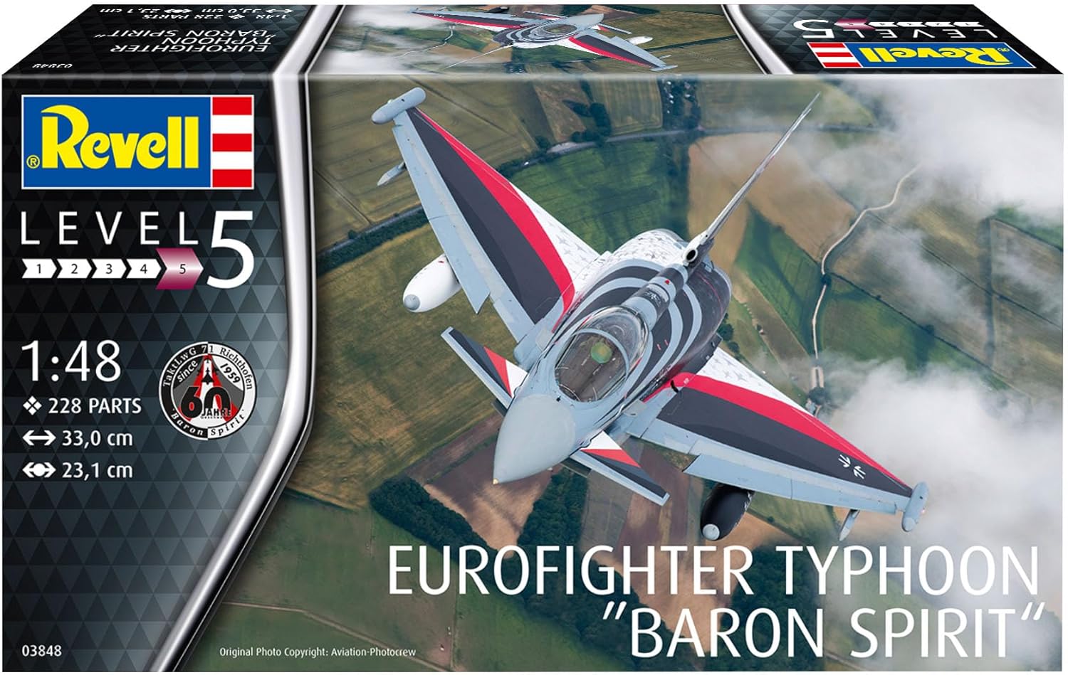 Hasegawa 03848 1/48 Eurofighter Typhoon Baron Spirit - BanzaiHobby