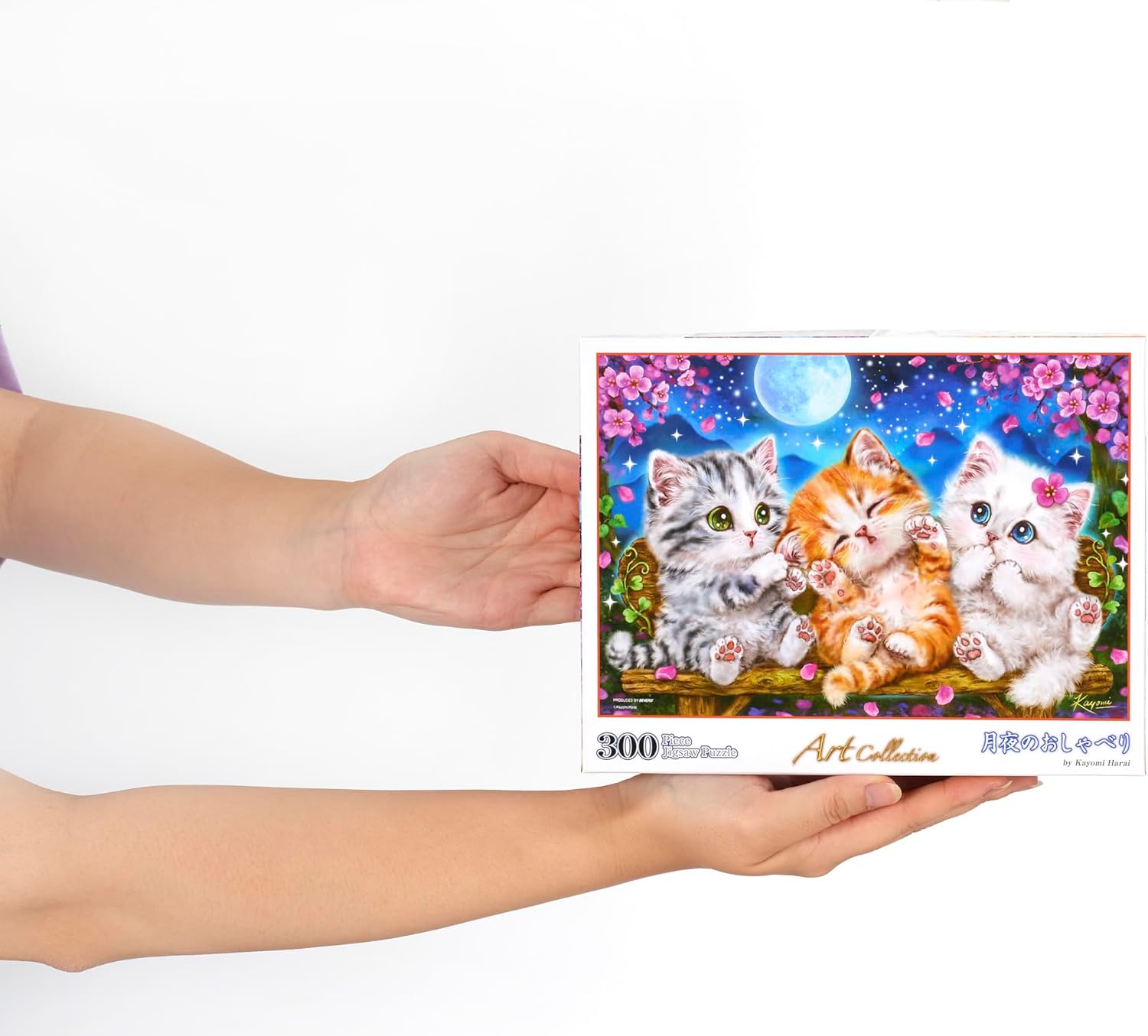 Beverly 300-046Moonlit Night Chat by Kayomi Harai Puzzle - BanzaiHobby