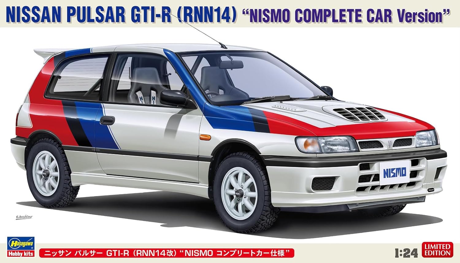 Hasegawa 20714 1/24 Nissan Pulsar GTI-R (RNN14 Modified) NISMO Complete Car specification - BanzaiHobby