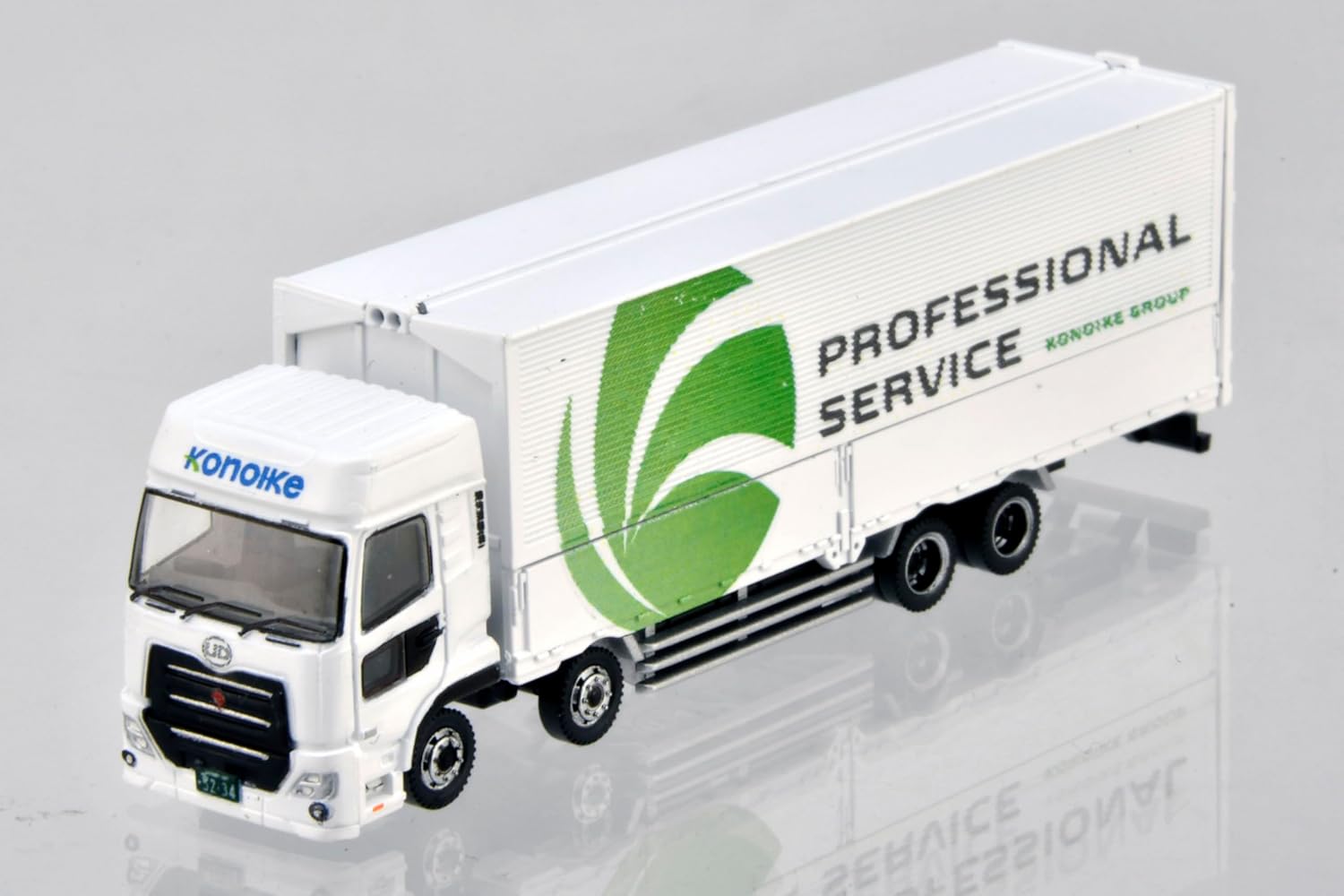 TOMYTEC Truck Collection Logistics Site Wing Van Set J Konoike Transport - BanzaiHobby