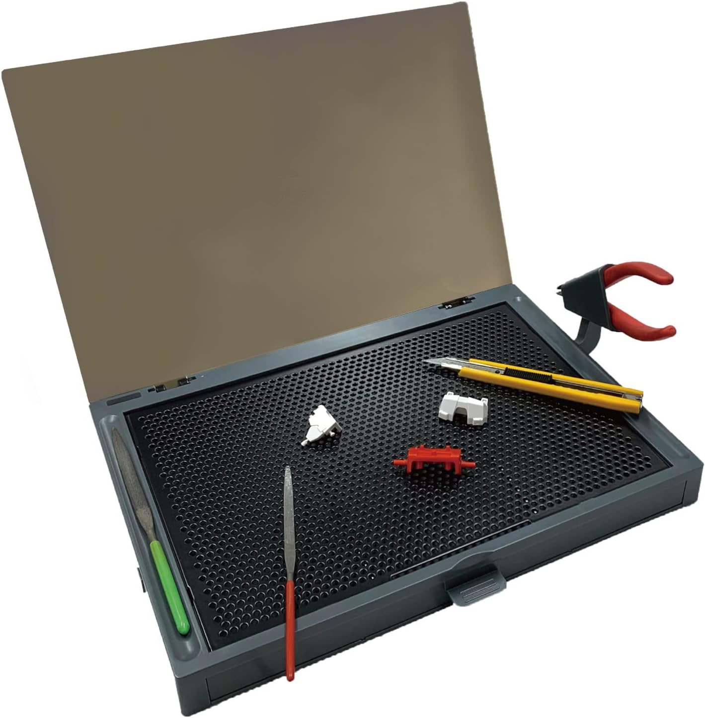 Plamokojo PMKJ018 Workstation Ver. 2.0 Basic Hobby Tool Black - BanzaiHobby