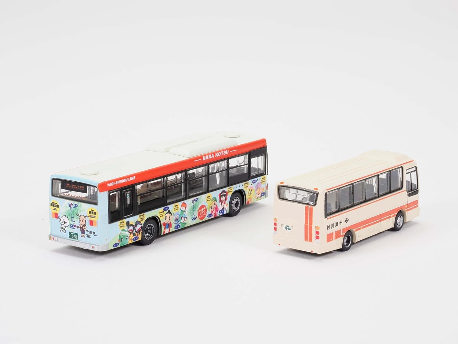 TOMYTEC Let's Go With The Bus Collection 23 Nara Kotsu Yagi-Shingu Express Bus And Totsukawa Village Bus Set Of 2 - BanzaiHobby