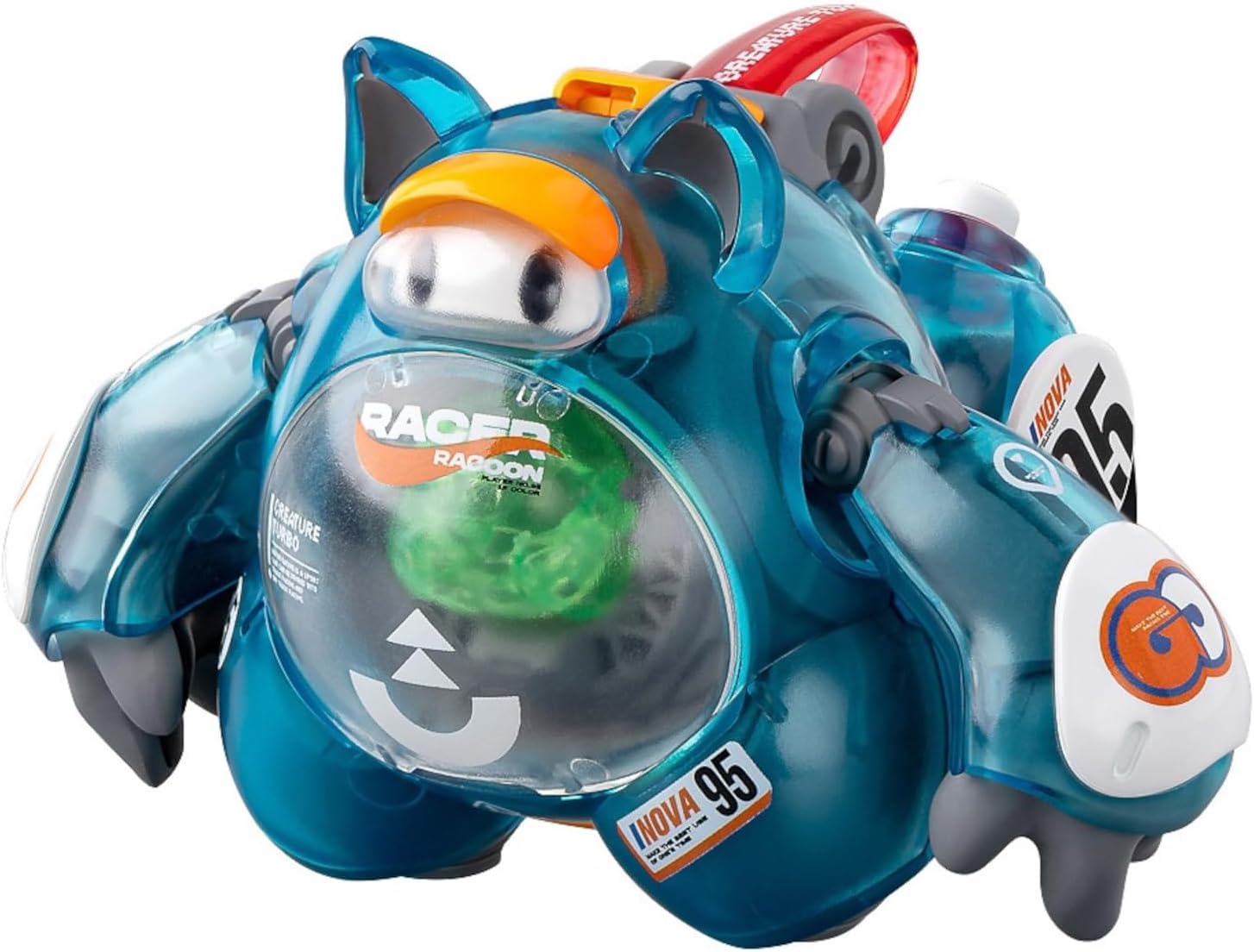 Wave KM-093 Seiji Kumamaru Racoon 1P Color (Clear Blue) - BanzaiHobby