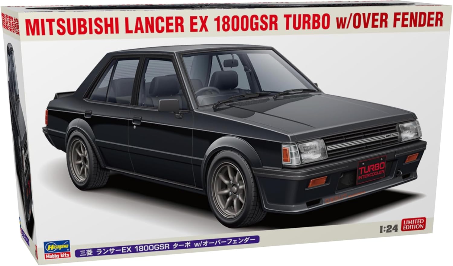 Hasegawa 20808 1/24 Mitsubishi Lancer EX 1800GSR Turbo with Overfenders - BanzaiHobby