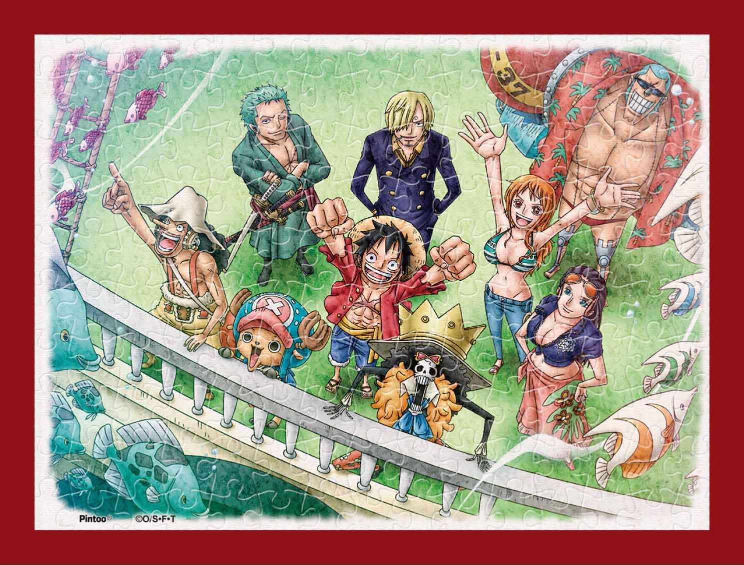 Ensky MA-29 One Piece Departure to Fishman Island!! - Bean Puzzle (150 Pieces) - BanzaiHobby