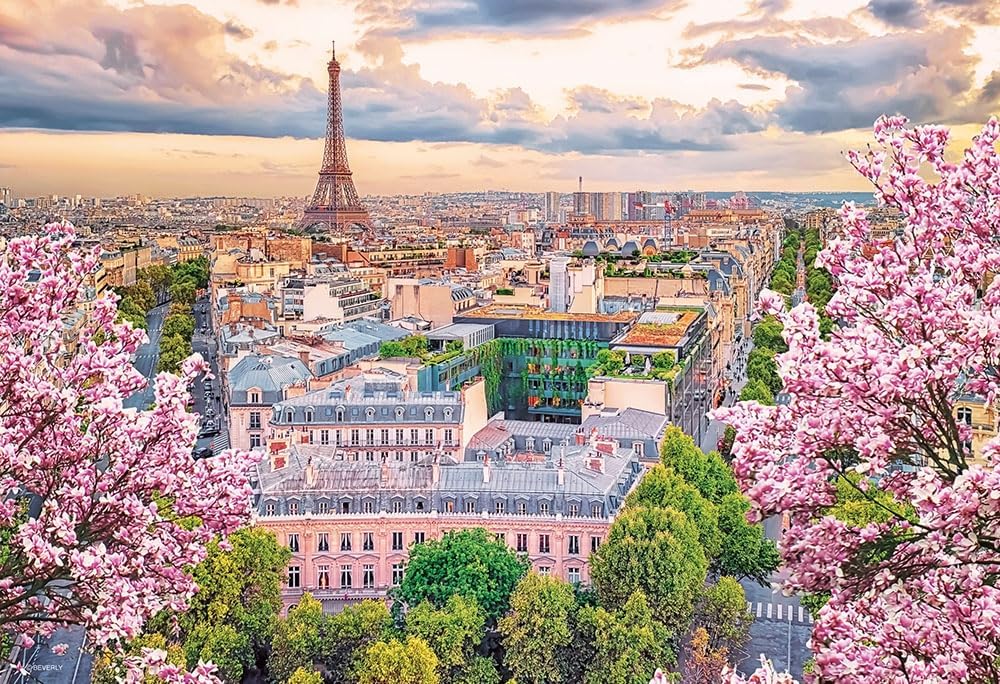 Beverly 500S-021Blooming Paris Puzzle - BanzaiHobby