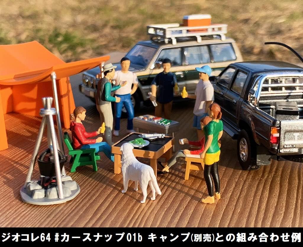 TOMYTEC 321576 1/64 Diocolle 64 #Car Snap 14aBBQ2 (Toyota Hilux 4WD included) - BanzaiHobby