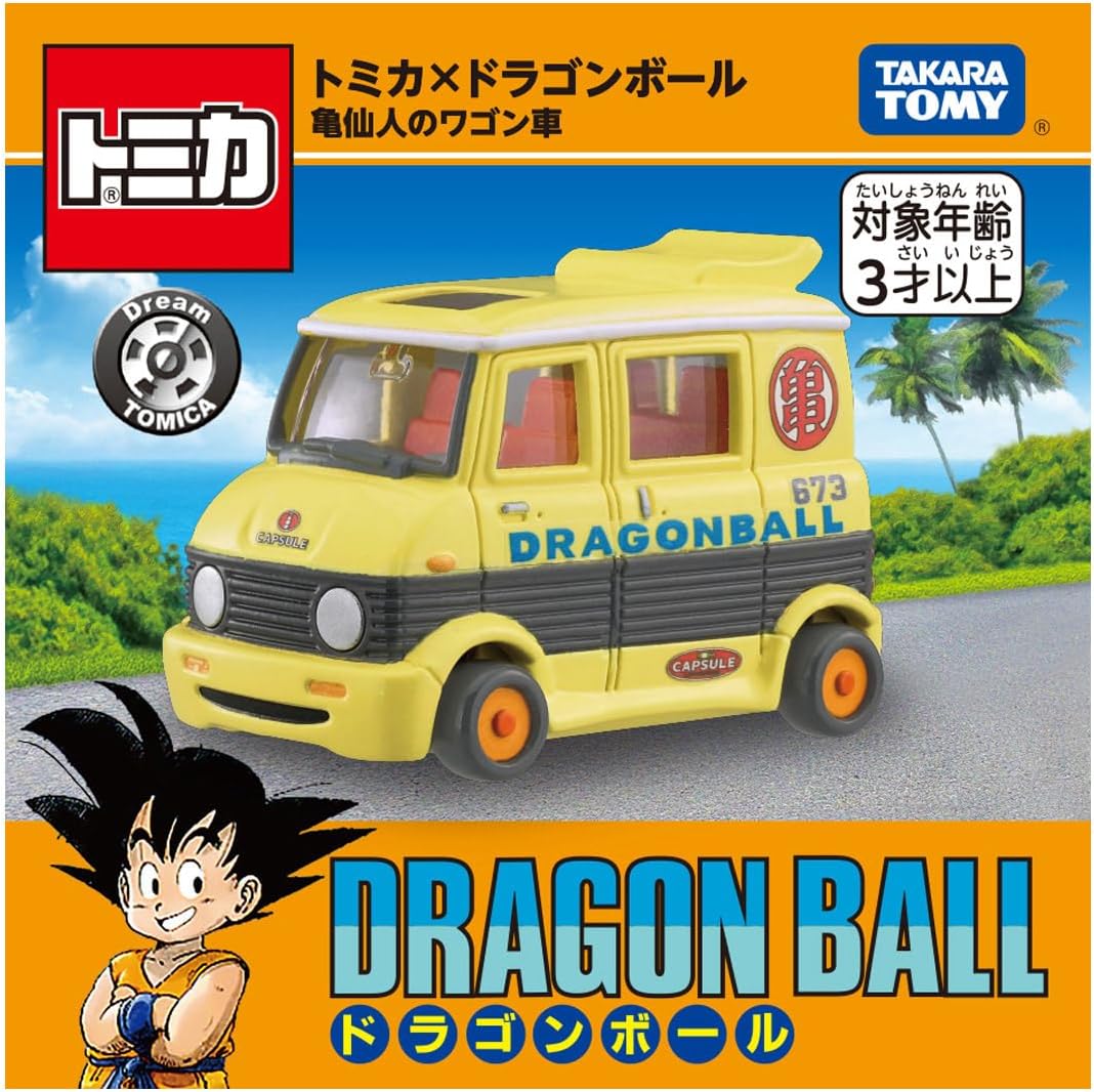 Tomica Dream Tomica x Dragon Ball Kamesennin Wagon Car - BanzaiHobby
