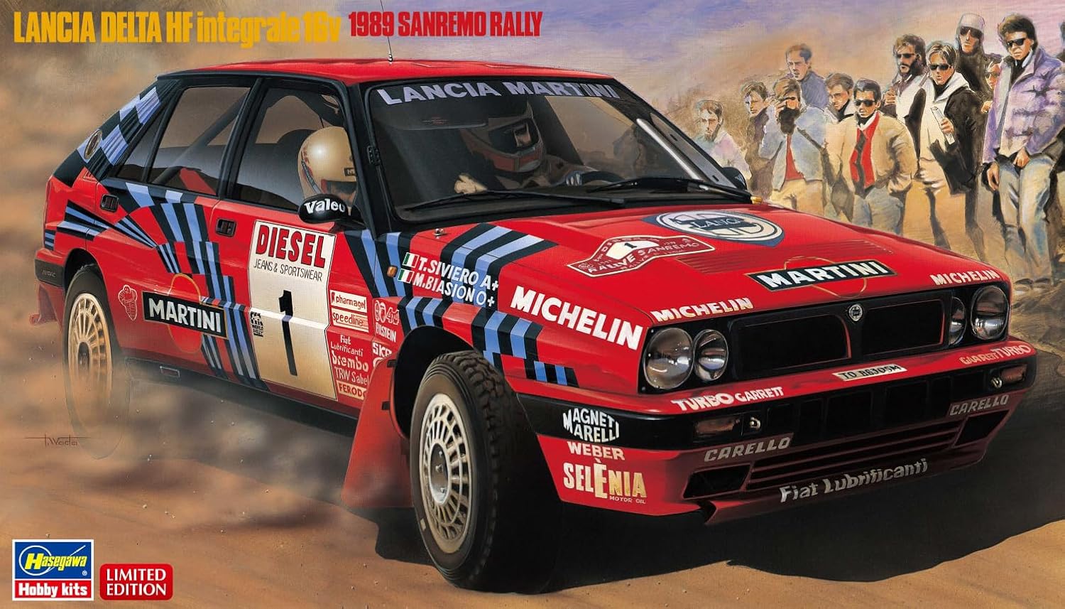 Hasegawa 20825 1/24 Lancia Delta HF Integrale 16v 1989 Sanremo Rally