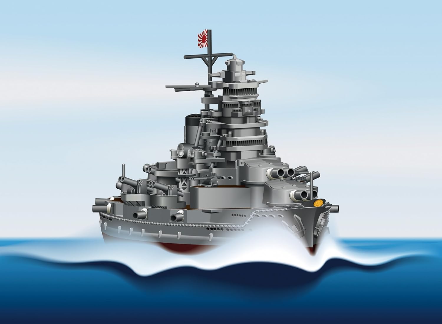 Fujimi Chibi Maru Fleet Series No. 6 Chibi Maru Fleet Hiei - BanzaiHobby