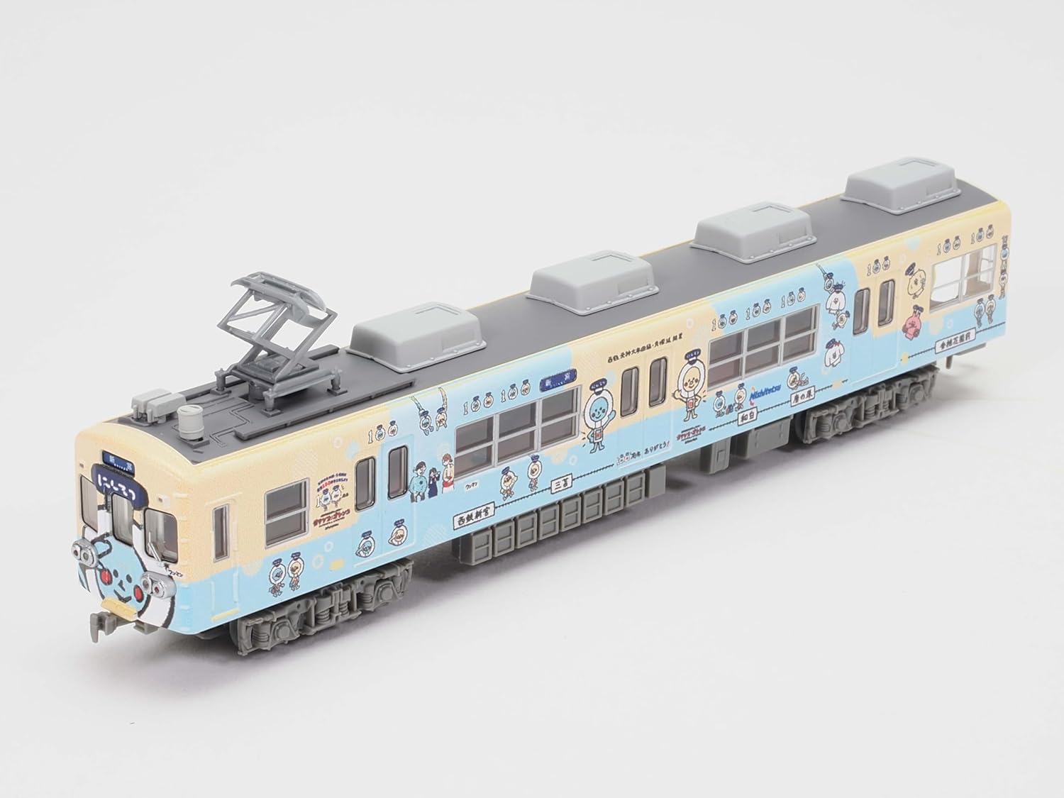 TOMYTEC Railway Collection Nishi-Nippon Railroad 600 Series Nishitetsu Kaizuka Line 100th Anniversary Wrapping Train 2 Cars Set - BanzaiHobby