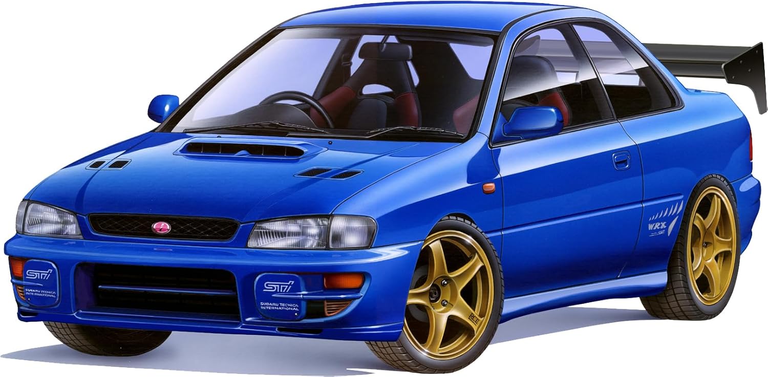 Fujimi ID-327 1/24 Inch Up Series No.327 Subaru Impreza Sti Version VI (with GT and W Wing) - BanzaiHobby