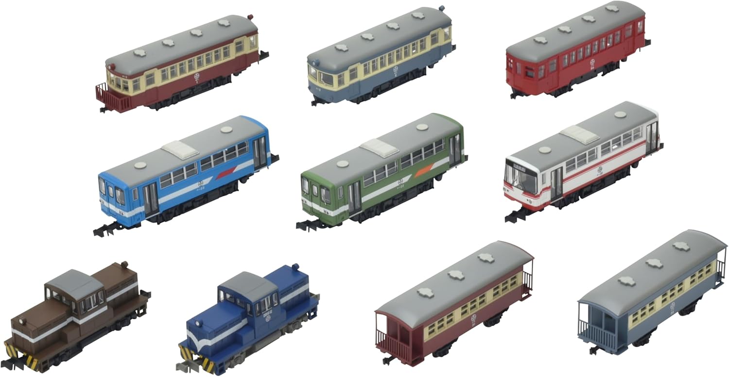 TOMYTEC 323365 Nostalgic Railway Collection Vol. 4 (1 Box / 10pcs) - BanzaiHobby