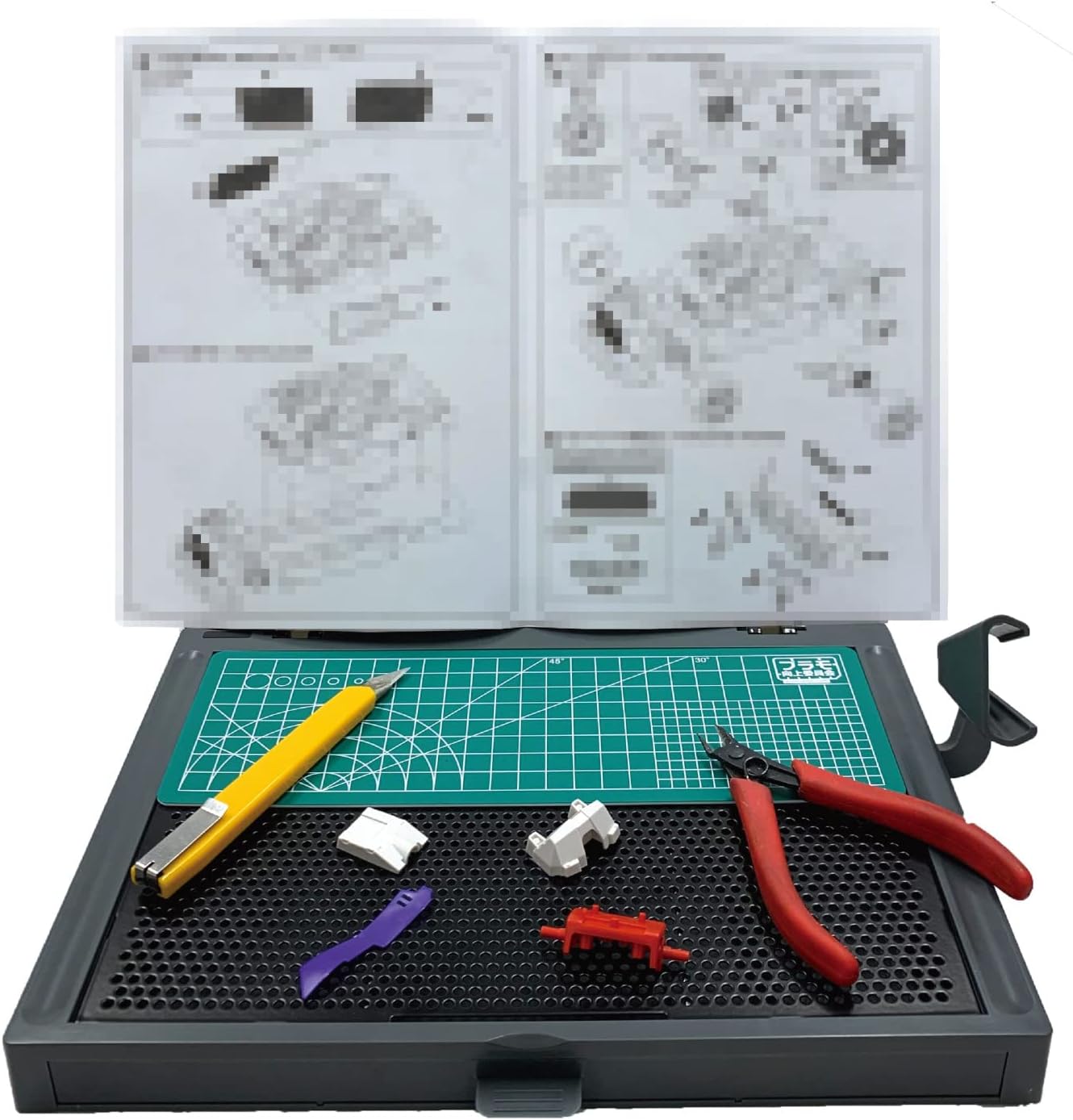 Plamokojo PMKJ018 Workstation Ver. 2.0 Basic Hobby Tool Black - BanzaiHobby