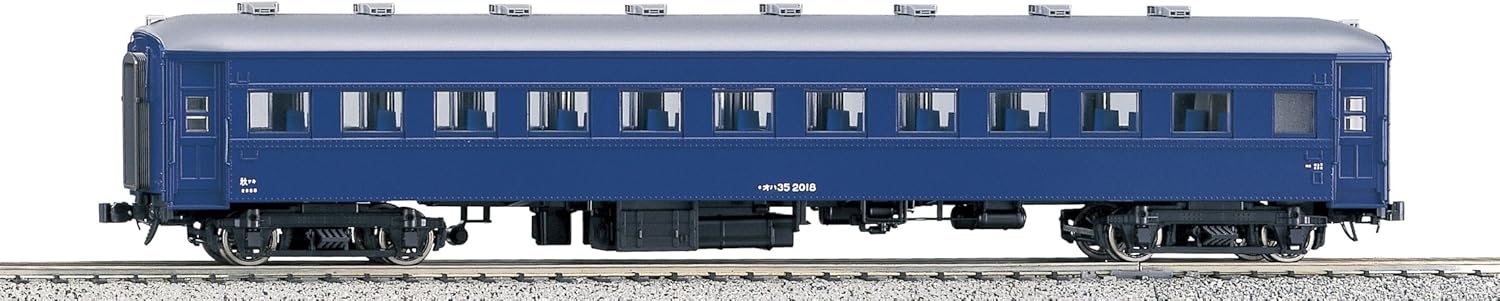 KATO 1-511 Oha 35 Passenger Car, Blue - BanzaiHobby