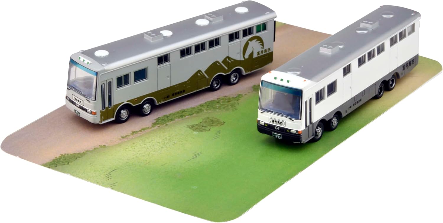 TOMYTEC Truck Collection Horse Transporter Set A - BanzaiHobby