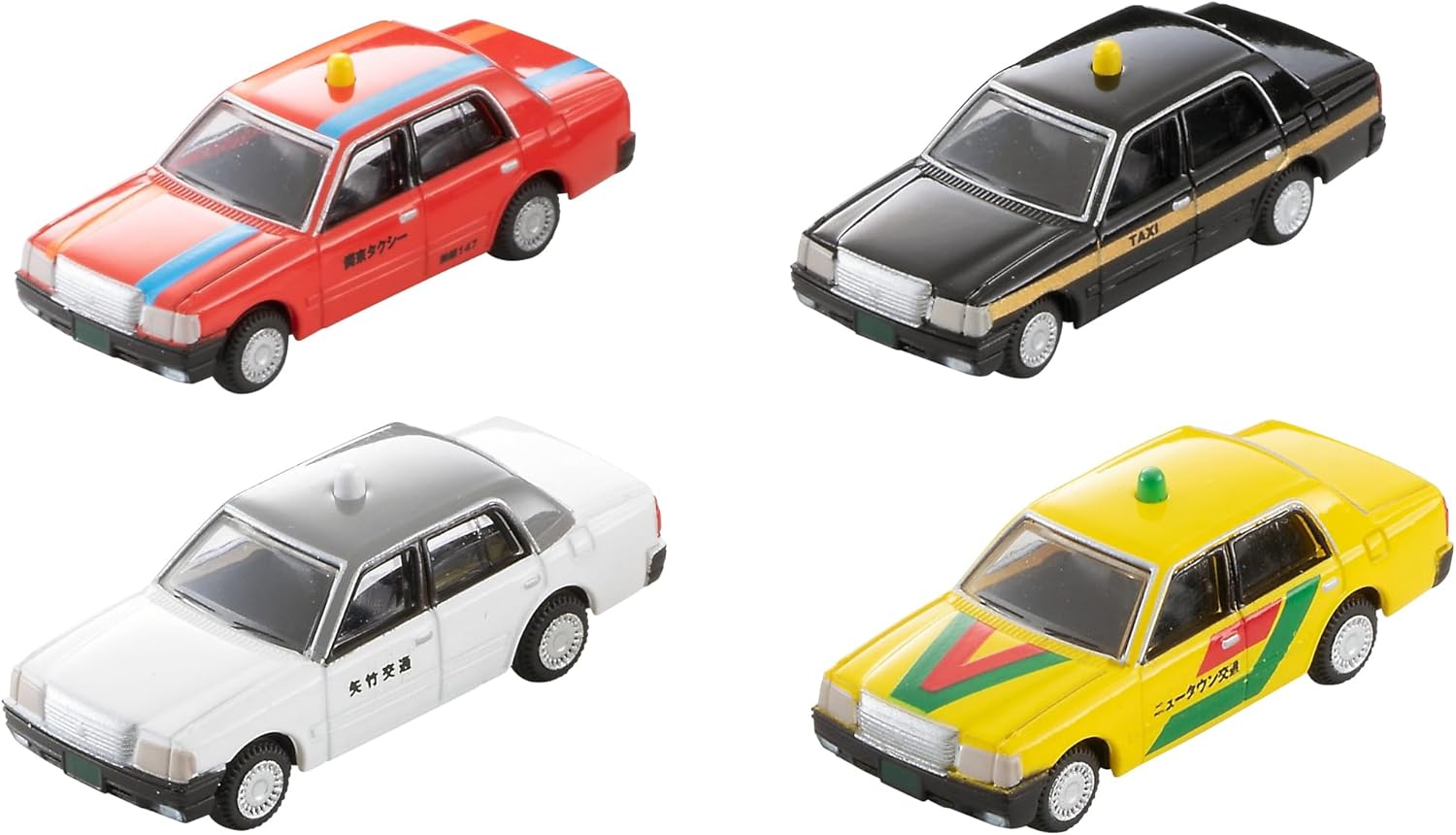 TOMYTEC 328629 The Car Collection Basic Set Selection (Select) Taxi B - BanzaiHobby