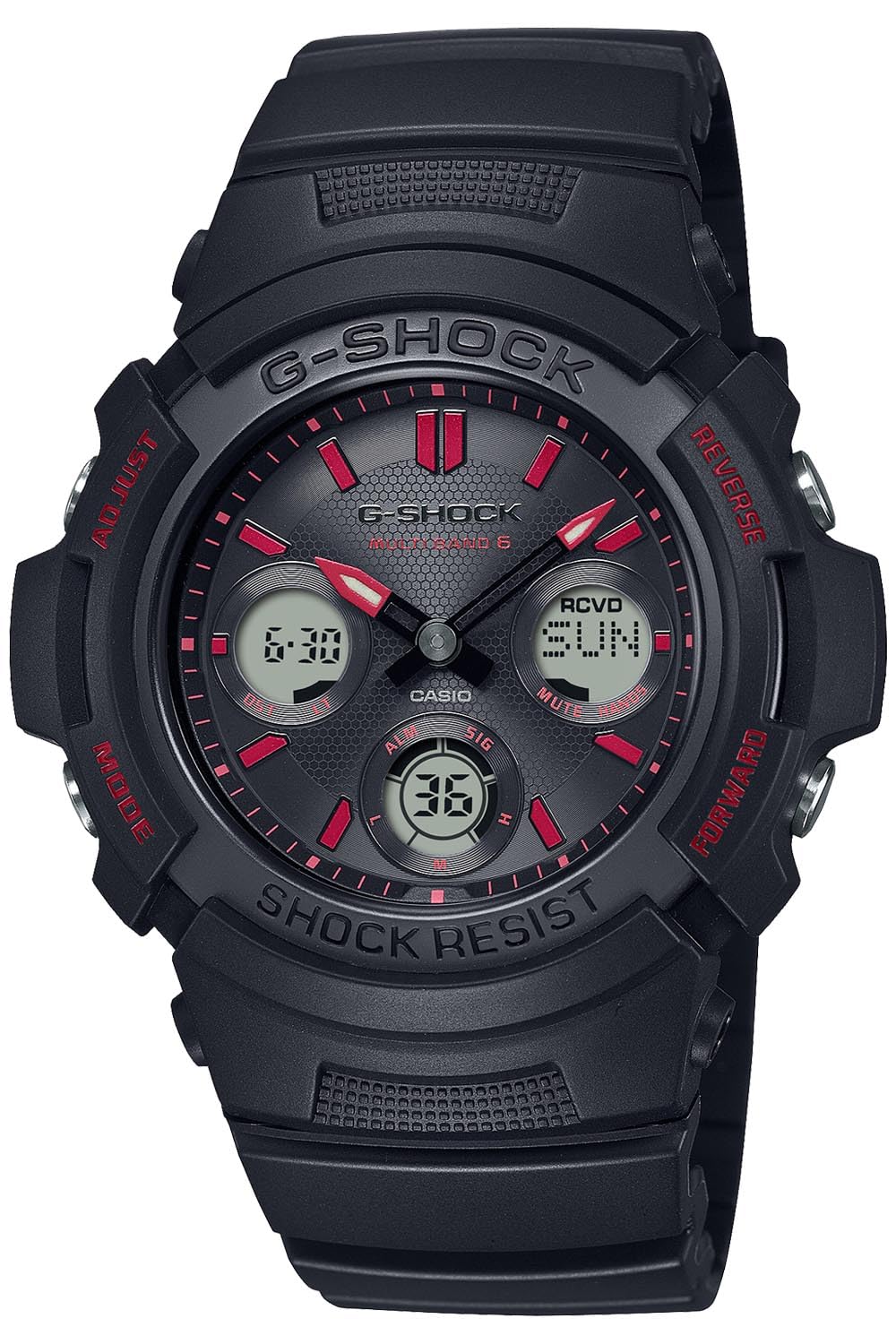 Orologio Casio G-Shock The Origin Uomo - Solare, Antiurto, Cinturino Nero - Foto 3