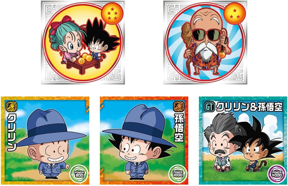 Bandai Dragon Ball Super Warrior Sticker Wafer Super Ultra Memories Of Fierce Battles (1Box 20pcs) - Bandai Candy Banzai Hobby