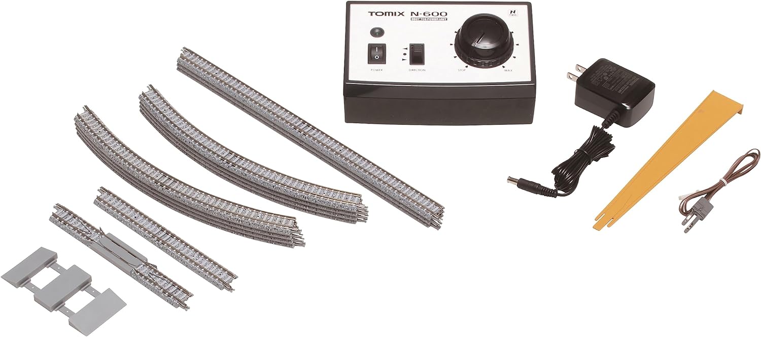 Tomix 90190 Series W7 Shinkansen Kagayaki (4 Cars Set) Starter Set (Rail Pattern A) (N scale) - BanzaiHobby