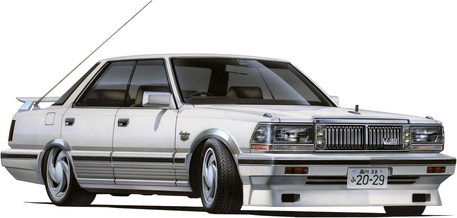 Fujimi HC08 1/24 HYSOCAR SERIES No.8 NISSAN CEDRIC 4-DOOR HARDTOP (Y30) - BanzaiHobby