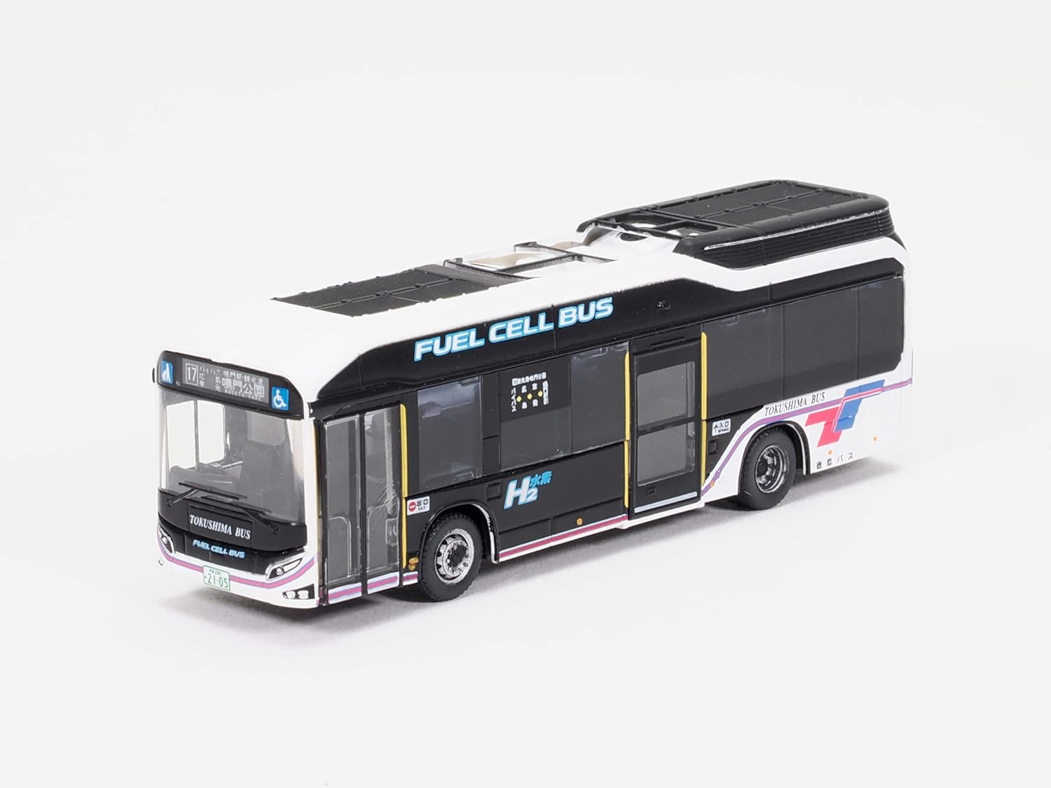 TOMYTEC Bus Collection Running System Toyota SORA Power Set (Tokushima Bus Specification) - BanzaiHobby