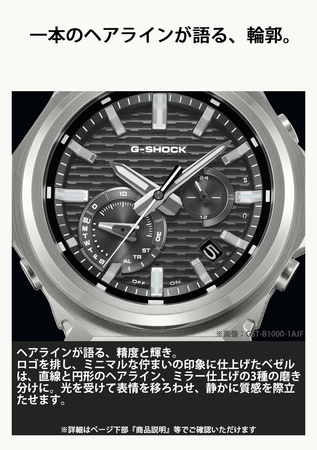 G-SHOCK G-STEEL GST-B1000-1AJF カシオ Bluetooth 搭載 タフソーラー 腕時計 国内正規品