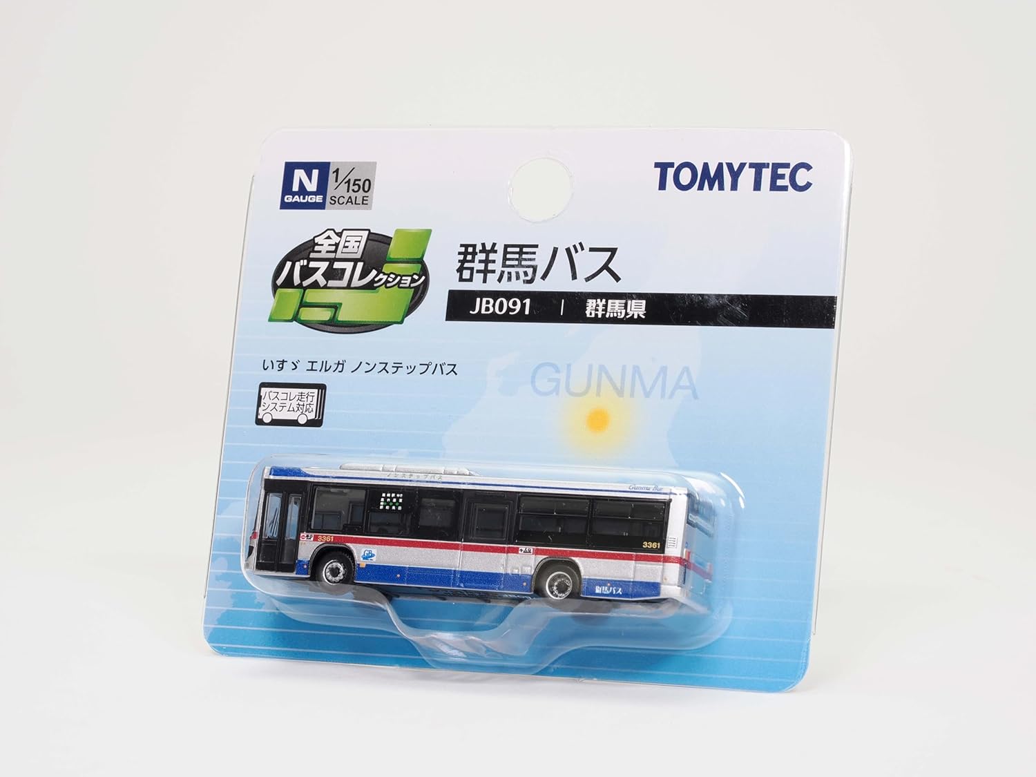 TOMYTEC JB091 National Bus Collection (JB091) Gunma Bus - BanzaiHobby
