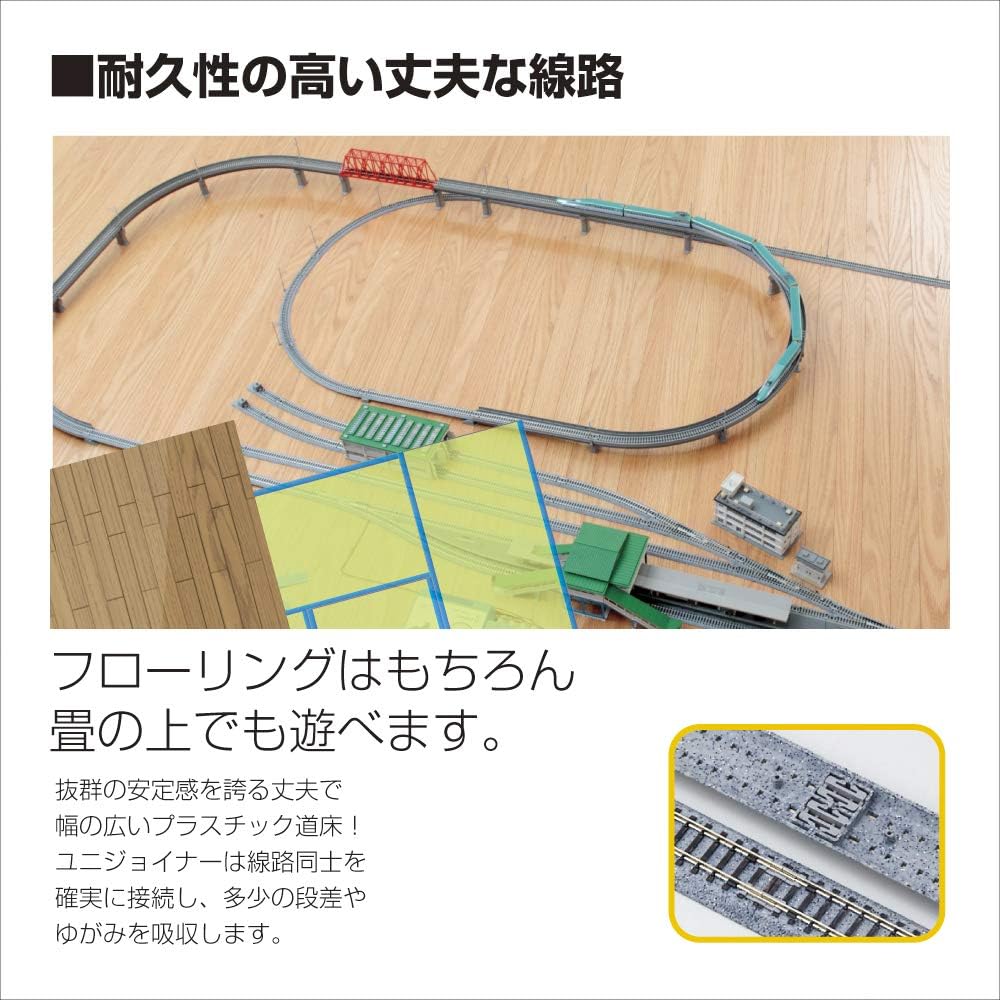 KATO 20-860 N Scale Island Platform Bypass Electric Turnout Set V1 - BanzaiHobby