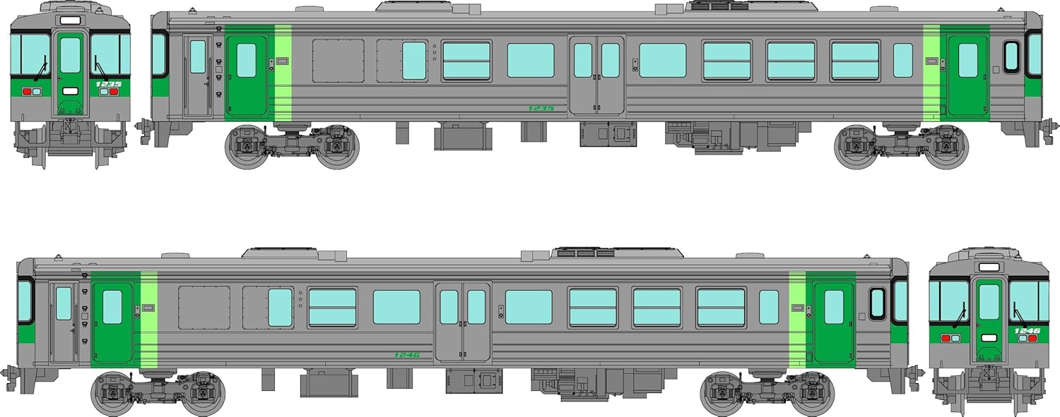 TOMYTEC The Railway Collection JR1200 Type 2 Car Set - BanzaiHobby