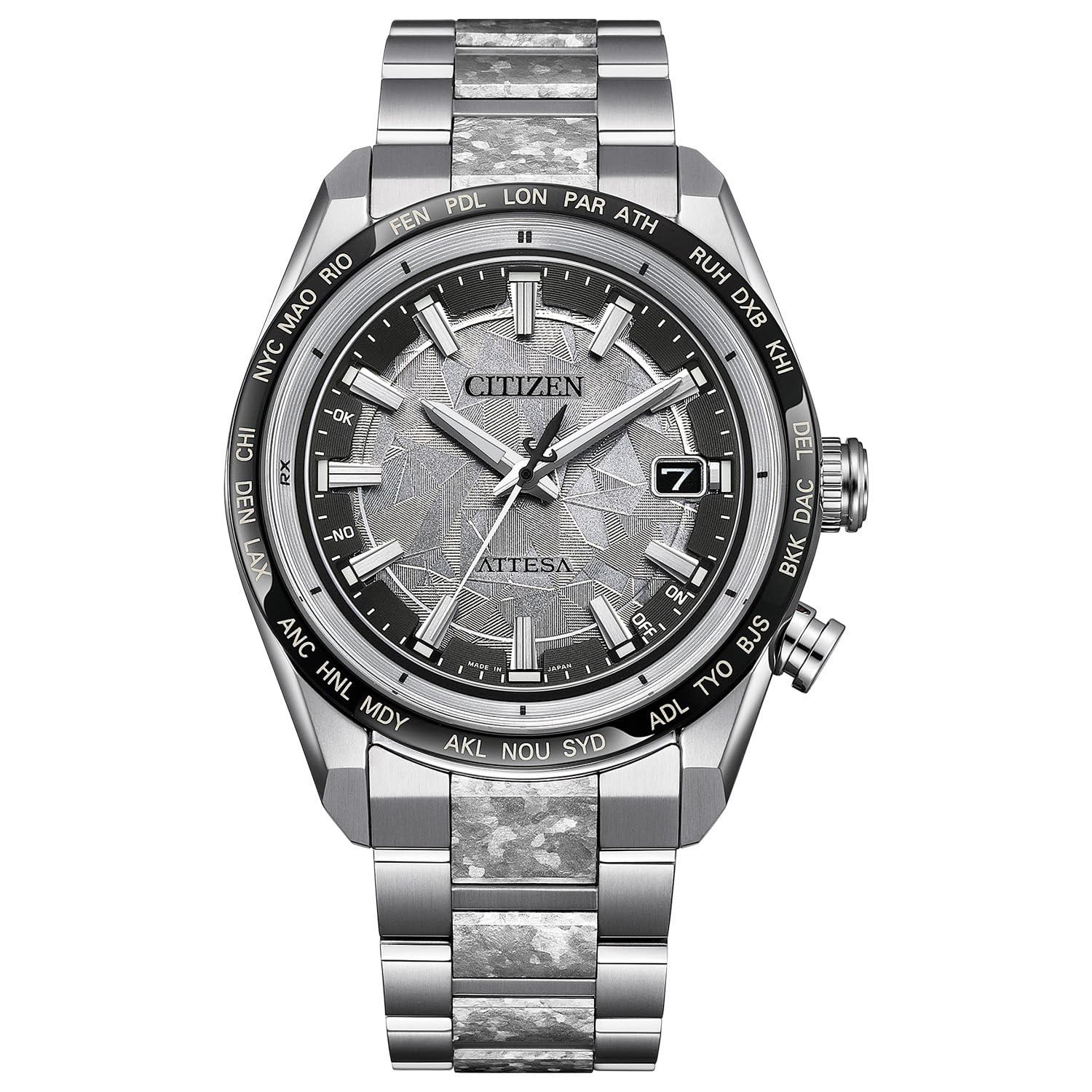 CITIZEN] 腕時計 ATTESA Platinum Shine Collection (電波時計/防水 