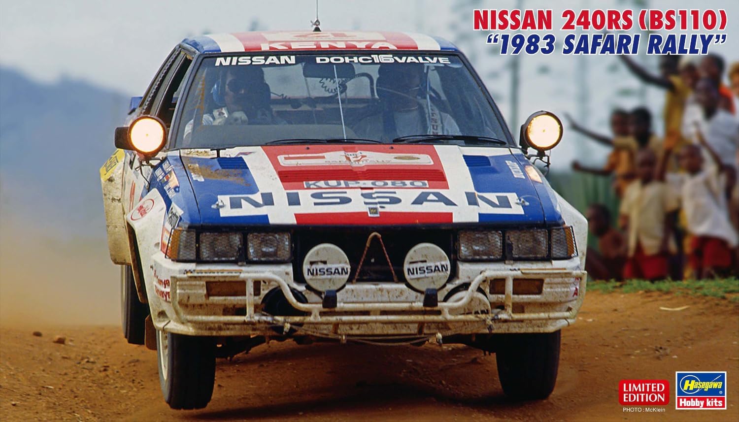 Hasegawa 20792 1/24 Nissan 240RS (BS110) 1983 Safari Rally