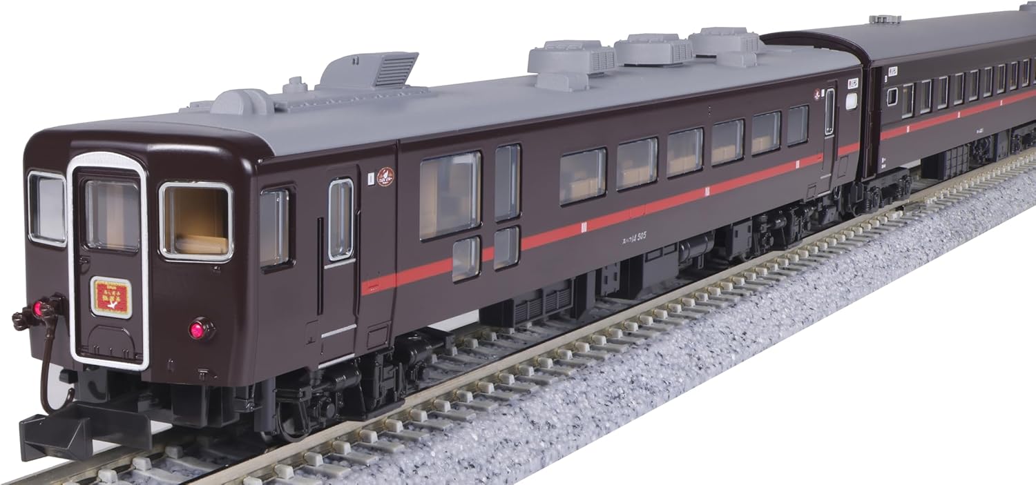 KATO 10-1957 N Gauge 14 Series 500 Series "Steam Locomotive Winter Wetlands" 5-Car Set - BanzaiHobby