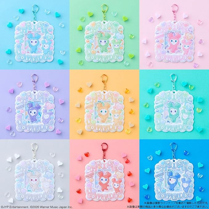 Bandai TWICE LOVELYS Card Holder (no flyer included) (1Box 12pcs) - Bandai Candy Banzai Hobby