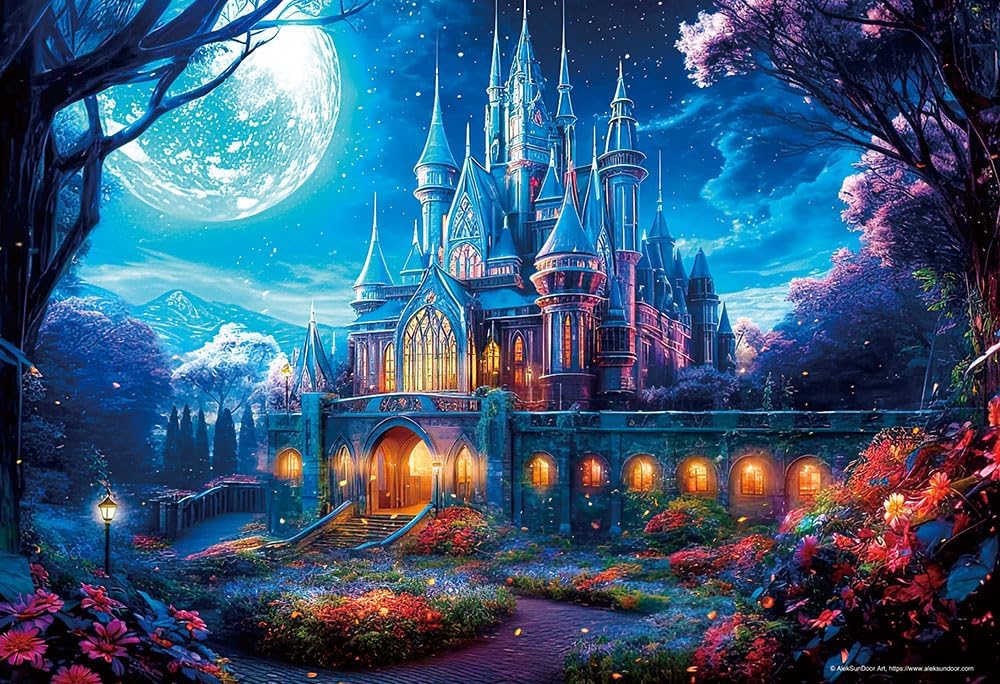 Beverly 500S-017Alexander the Magical Moon and the Shining Castle Puzzle - BanzaiHobby