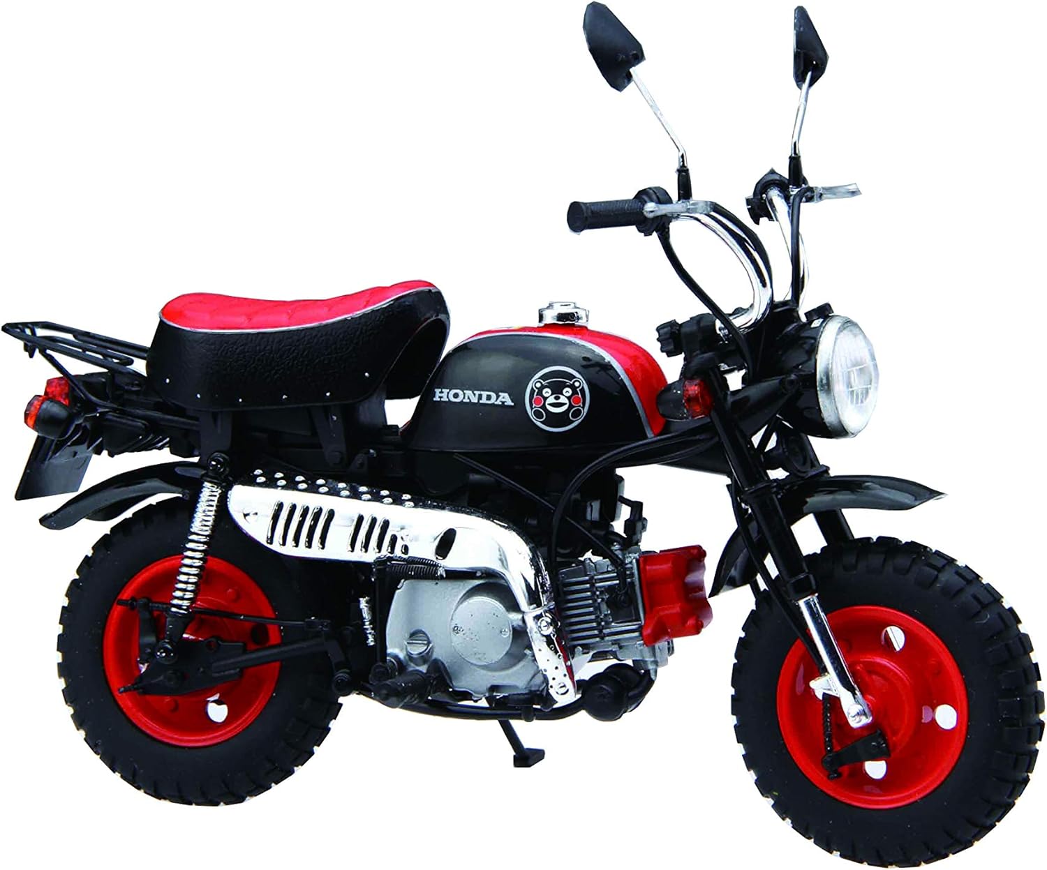 Fujimi Kumamon Series No.12 Kumamon Plastic Model Rider Helmet Ver. + Honda Monkey Kumamon Ver.