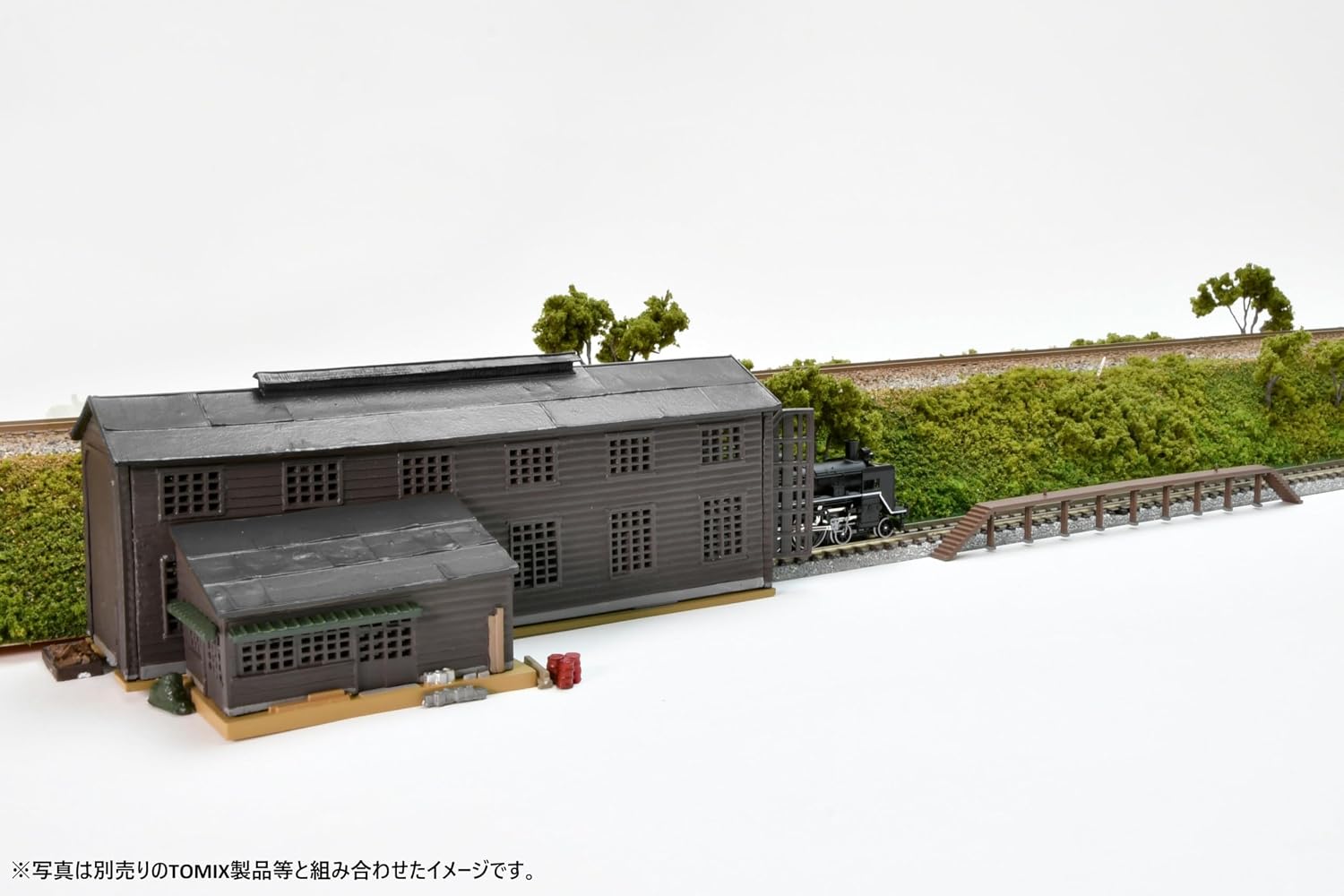TOMYTEC 338246 (N-Gauge) Building Collection 021-4 Train Shed A4