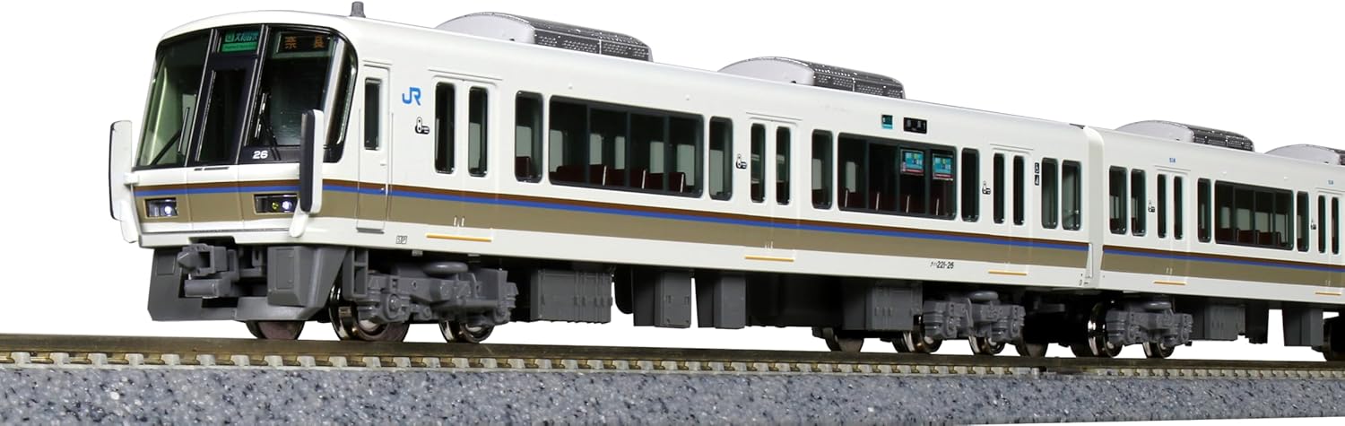KATO 10-1491S N-Gauge 221 Series Renewal Car Yamatoji Rapid Basic Set (4 Cars) - BanzaiHobby