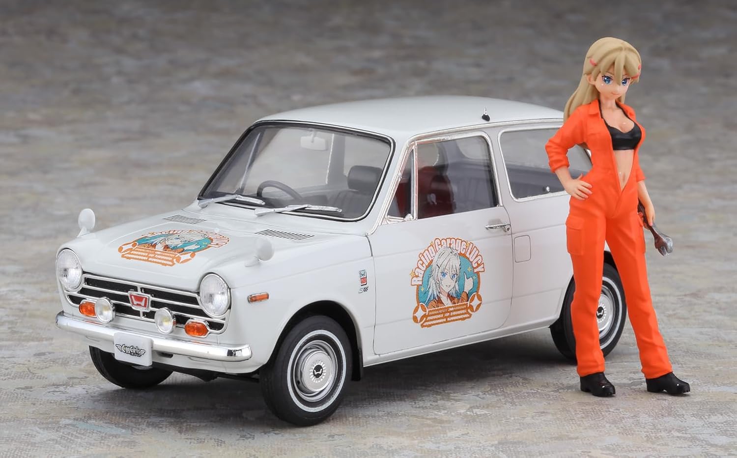 Hasegawa SP689 1/24 Honda N360S (N II) Lucy McDonnell with Figure - BanzaiHobby