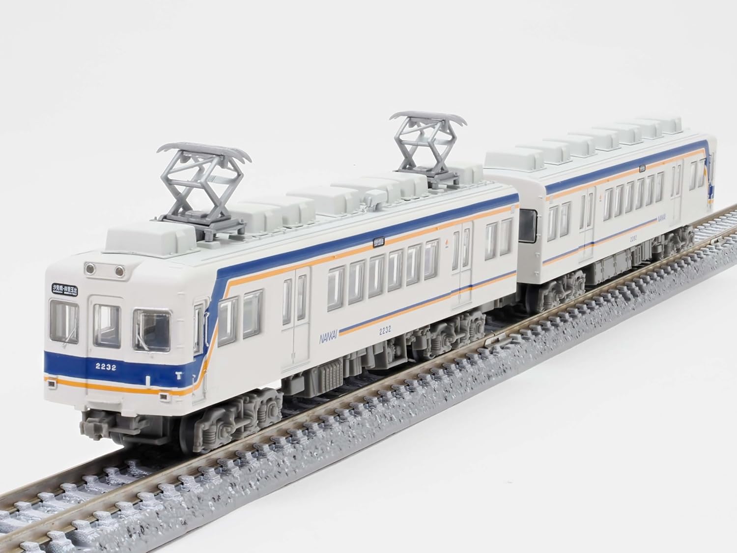 TOMYTEC Railway Collection Nankai Electric Railway 2200 Series 2230 Type (Thank You 2232 Formation, Current Paint) 2 Cars Set C - BanzaiHobby