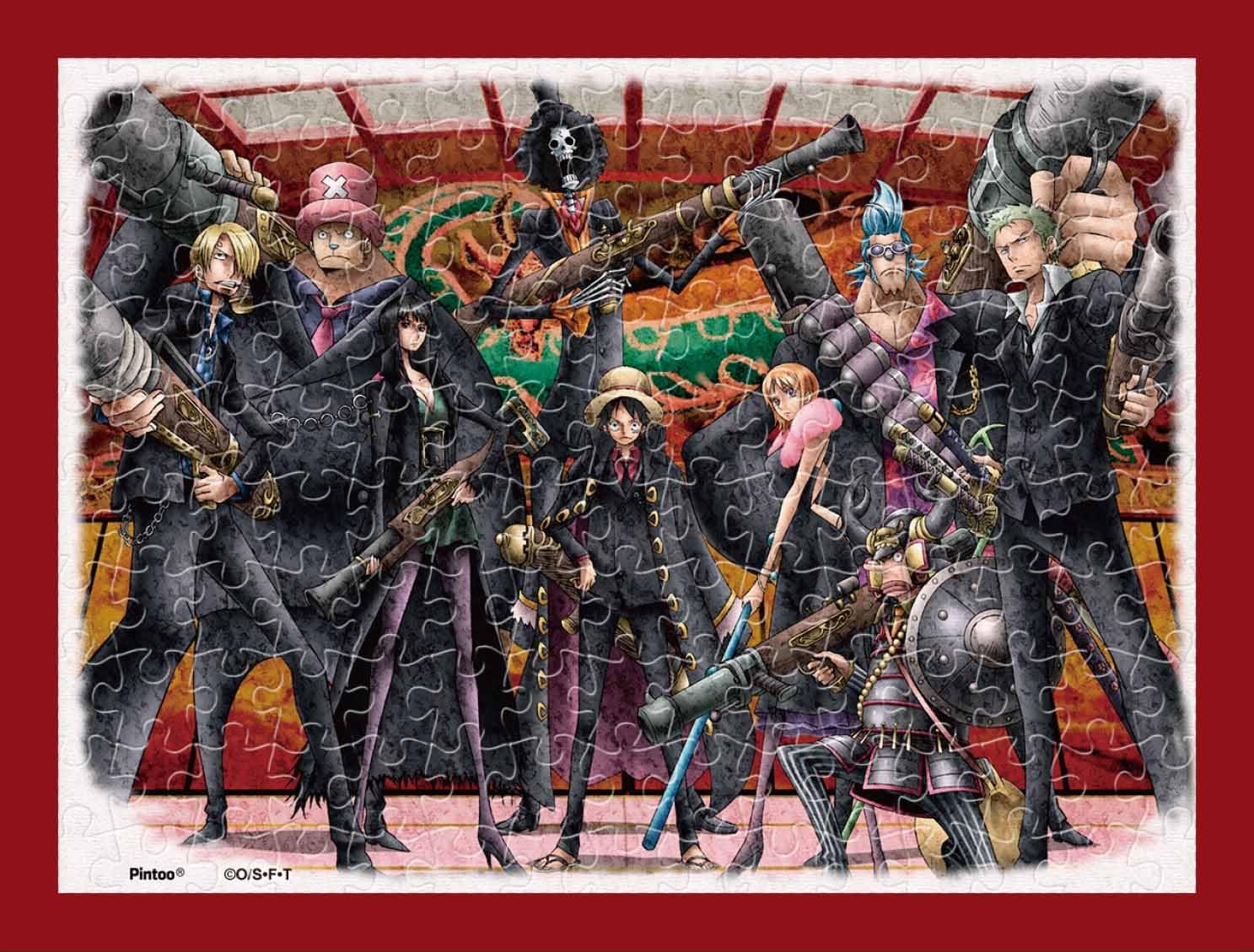 Ensky MA-30 One Piece: Let's go! To the stage of the final battle - Bean Puzzle (150 Pieces) - BanzaiHobby