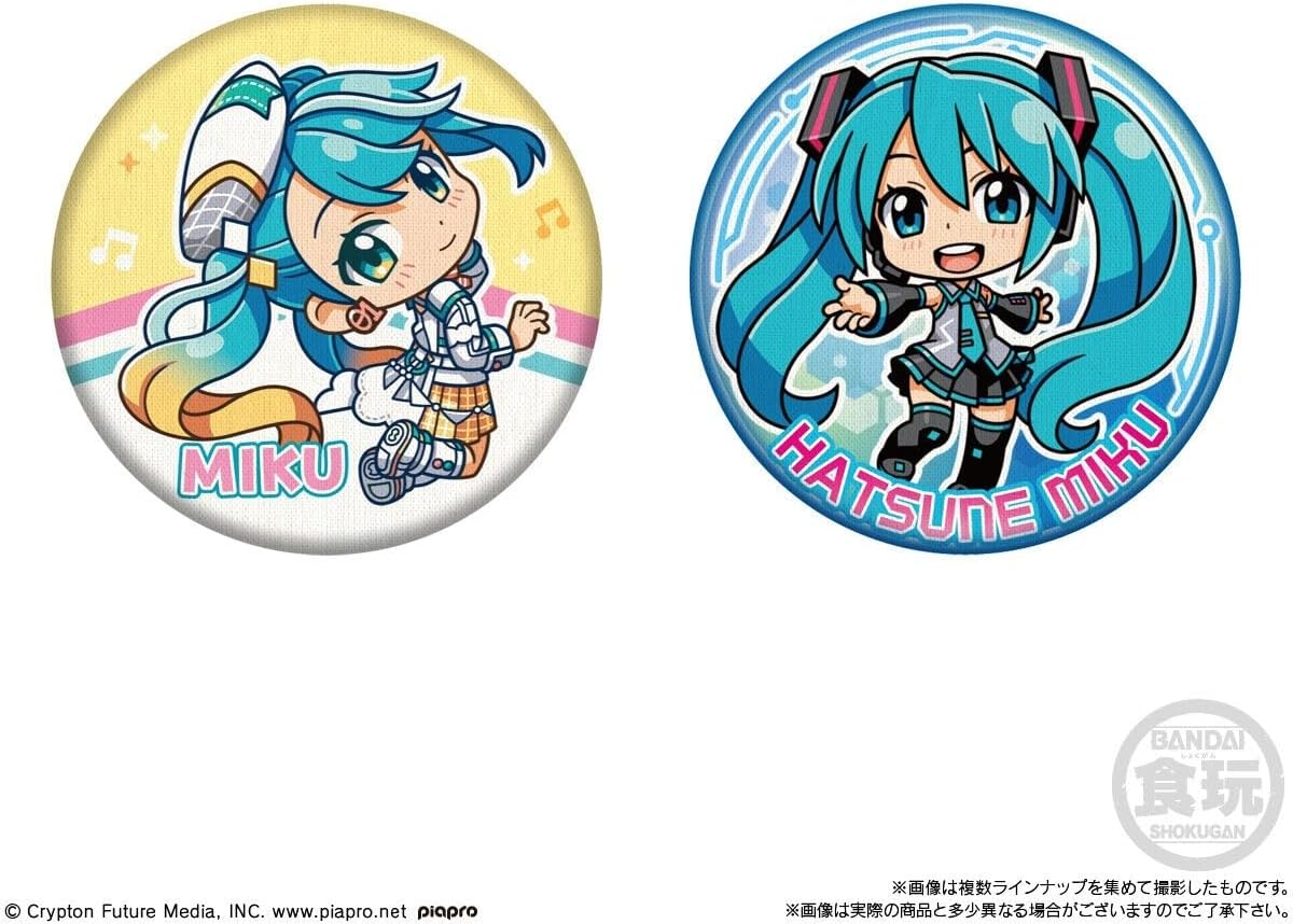 Bandai CAN BADGE COLLECTION Hatsune Miku “Magical Mirai 2024” (set of 14) - BanzaiHobby
