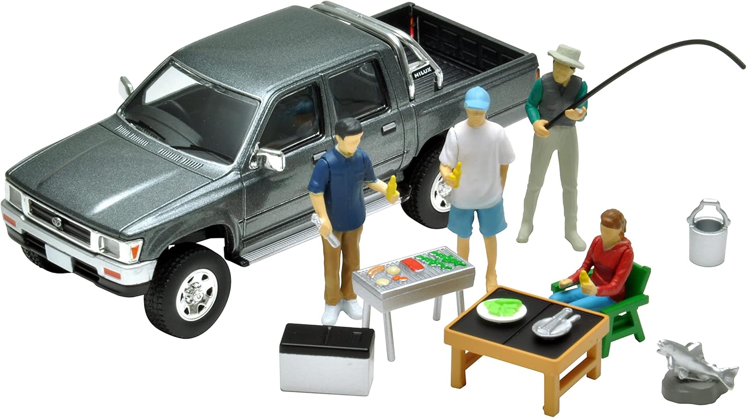 TOMYTEC 321576 1/64 Diocolle 64 #Car Snap 14aBBQ2 (Toyota Hilux 4WD included) - BanzaiHobby