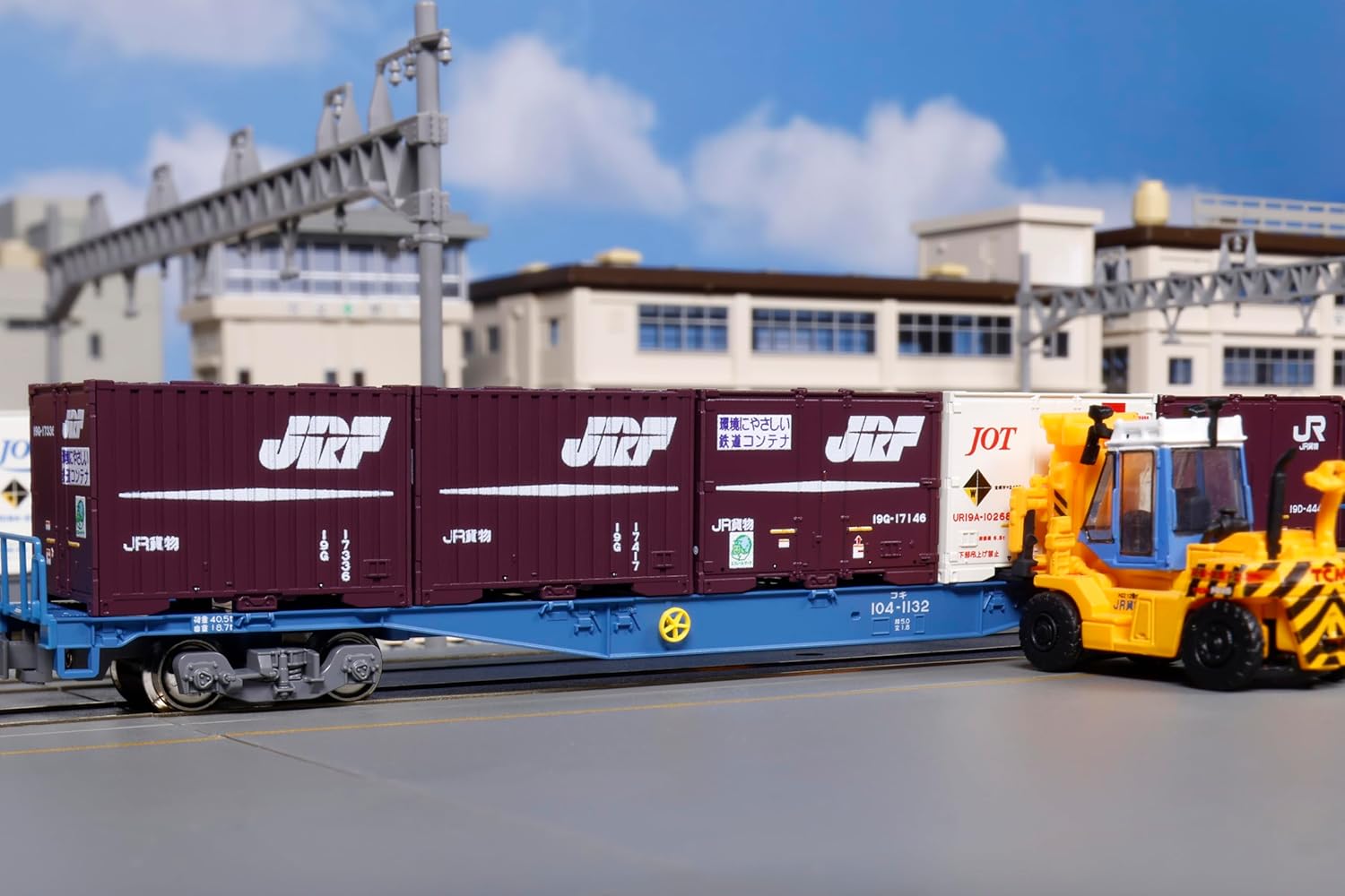 KATO 23-577-A N Gauge 19G Container (Old Paint) 5 Pieces - BanzaiHobby