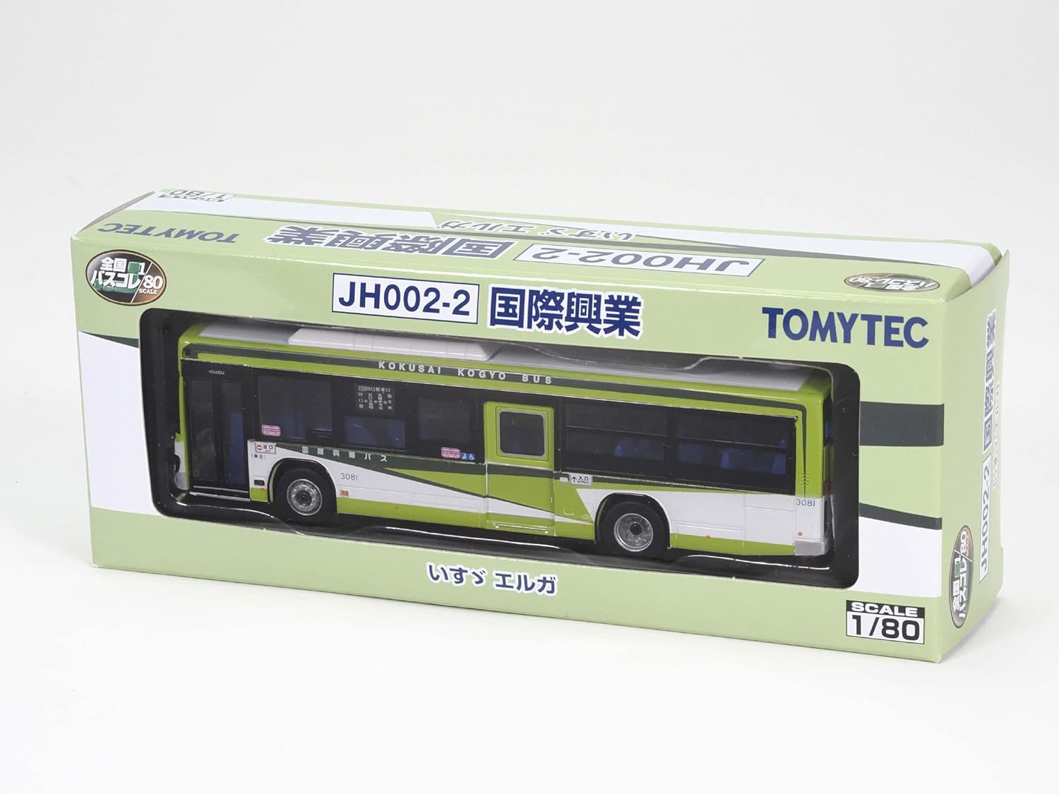TOMYTEC JH002-2 National Bus Collection 80 Kokusai Kogyo Bus - BanzaiHobby